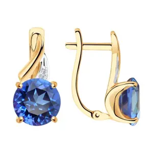 Серьги Sokolov и Diamant золото 728040 (Sokolov и Diamant, Россия)