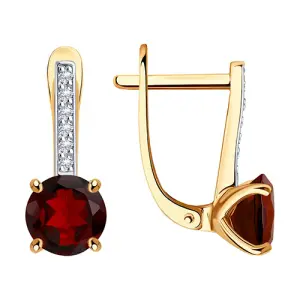 Серьги Sokolov и Diamant золото 728085 (Sokolov и Diamant, Россия)