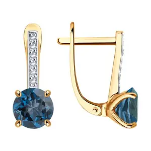Серьги Sokolov и Diamant золото 728087 (Sokolov и Diamant, Россия)