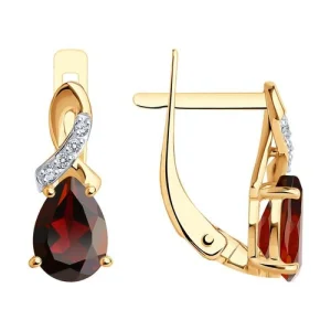 Серьги Sokolov и Diamant золото 728099 (Sokolov и Diamant, Россия)