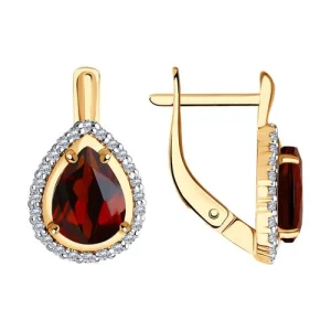 Серьги Sokolov и Diamant золото 728110 (Sokolov и Diamant, Россия)