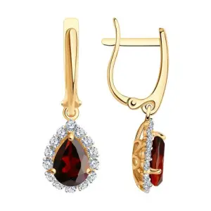 Серьги Sokolov и Diamant золото 728149 (Sokolov и Diamant, Россия)