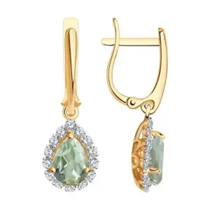 Серьги Sokolov и Diamant золото 728150 (Sokolov и Diamant, Россия)