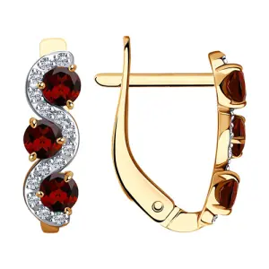 Серьги Sokolov и Diamant золото 728191 (Sokolov и Diamant, Россия)
