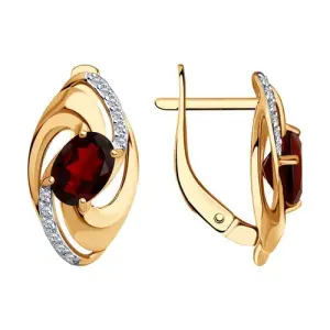 Серьги Sokolov и Diamant золото 728278 (Sokolov и Diamant, Россия)