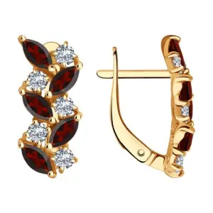 Серьги Sokolov и Diamant золото 728300 (Sokolov и Diamant, Россия)