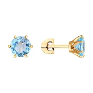Серьги Sokolov и Diamant золото 728317 (Sokolov и Diamant, Россия)