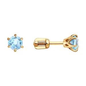 Серьги Sokolov и Diamant золото 728343 (Sokolov и Diamant, Россия)