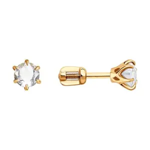 Серьги Sokolov и Diamant золото 728345 (Sokolov и Diamant, Россия)