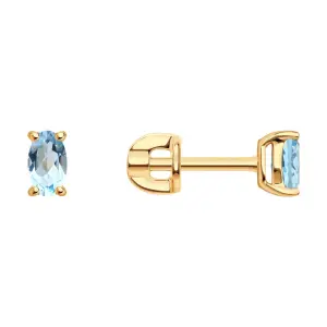 Серьги Sokolov и Diamant золото 728359 (Sokolov и Diamant, Россия)
