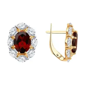 Серьги Sokolov и Diamant золото 728376 (Sokolov и Diamant, Россия)