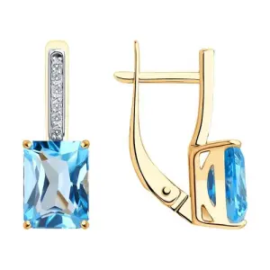 Серьги Sokolov и Diamant золото 728397 (Sokolov и Diamant, Россия)