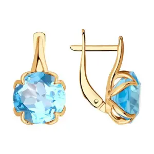 Серьги Sokolov и Diamant золото 728462 (Sokolov и Diamant, Россия)