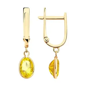 Серьги Sokolov и Diamant золото 728473 (Sokolov и Diamant, Россия)