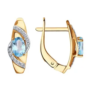 Серьги Sokolov и Diamant золото 728474 (Sokolov и Diamant, Россия)