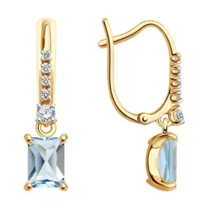 Серьги Sokolov и Diamant золото 728491 (Sokolov и Diamant, Россия)