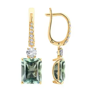 Серьги Sokolov и Diamant золото 728551 (Sokolov и Diamant, Россия)