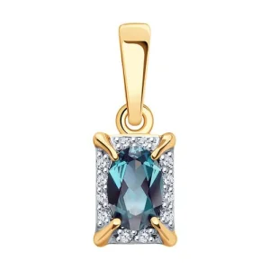 Подвеска Sokolov и Diamant золото 73-00098 (Sokolov и Diamant, Россия)