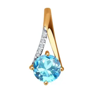 Подвеска Sokolov и Diamant золото 731260 (Sokolov и Diamant, Россия)