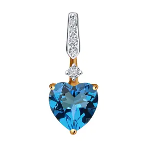 Подвеска Sokolov и Diamant золото 731647 (Sokolov и Diamant, Россия)