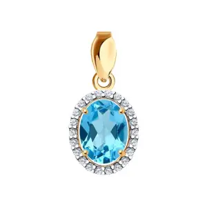 Подвеска Sokolov и Diamant золото 731657 (Sokolov и Diamant, Россия)