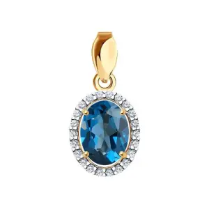 Подвеска Sokolov и Diamant золото 731658 (Sokolov и Diamant, Россия)