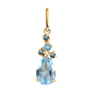 Подвеска Sokolov и Diamant золото 731705 (Sokolov и Diamant, Россия)