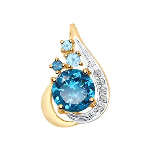 Подвеска Sokolov и Diamant золото 731729 (Sokolov и Diamant, Россия)