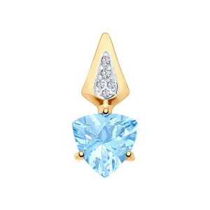 Подвеска Sokolov и Diamant золото 731746 (Sokolov и Diamant, Россия)