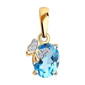 Подвеска Sokolov и Diamant золото 731820 (Sokolov и Diamant, Россия)