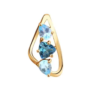 Подвеска Sokolov и Diamant золото 732018 (Sokolov и Diamant, Россия)