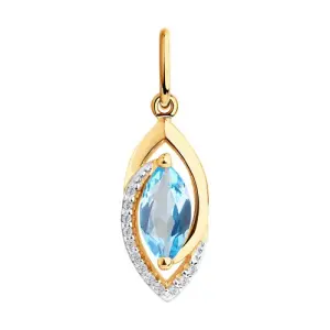 Подвеска Sokolov и Diamant золото 732033 (Sokolov и Diamant, Россия)