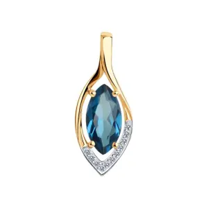 Подвеска Sokolov и Diamant золото 732042 (Sokolov и Diamant, Россия)