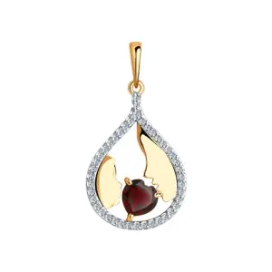 Подвеска Sokolov и Diamant золото 732082 (Sokolov и Diamant, Россия)