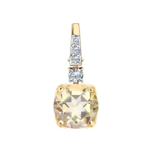 Подвеска Sokolov и Diamant золото 732090 (Sokolov и Diamant, Россия)