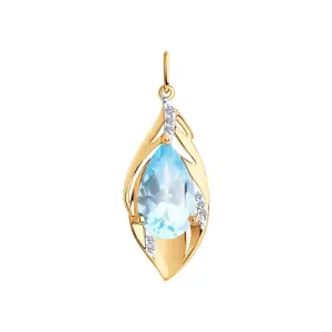 Подвеска Sokolov и Diamant золото 732129 (Sokolov и Diamant, Россия)