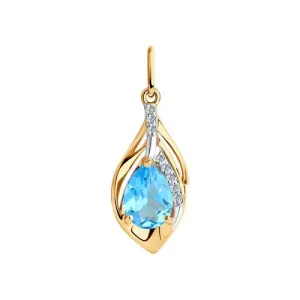 Подвеска Sokolov и Diamant золото 732146 (Sokolov и Diamant, Россия)