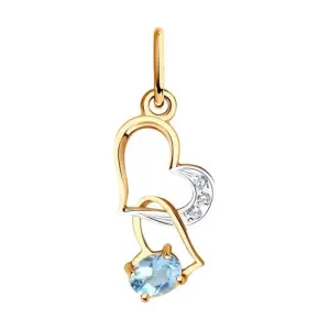 Подвеска Sokolov и Diamant золото 732214 (Sokolov и Diamant, Россия)