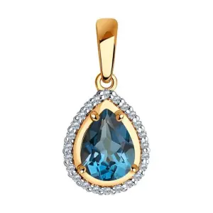Подвеска Sokolov и Diamant золото 732356 (Sokolov и Diamant, Россия)