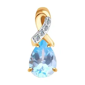 Подвеска Sokolov и Diamant золото 732359 (Sokolov и Diamant, Россия)
