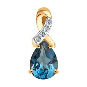 Подвеска Sokolov и Diamant золото 732369 (Sokolov и Diamant, Россия)