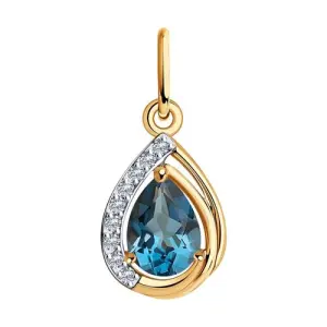 Подвеска Sokolov и Diamant золото 732384 (Sokolov и Diamant, Россия)