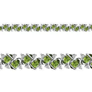 Браслет Aquamarine серебро 7431507А.5 (Aquamarine, Россия)