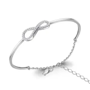 Браслет  серебро 74662А.5 (Aquamarine, Россия)