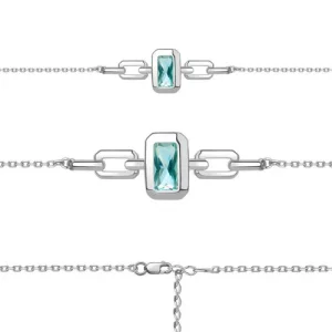 Браслет Aquamarine серебро 7473388.5 (Aquamarine, Россия)