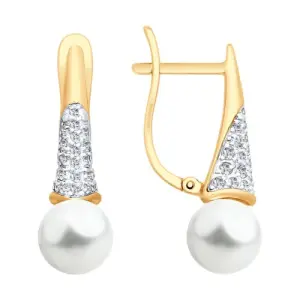 Серьги Sokolov и Diamant золото 792116 (Sokolov и Diamant, Россия)