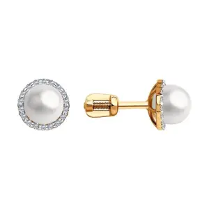 Серьги Sokolov и Diamant золото 792381 (Sokolov и Diamant, Россия)