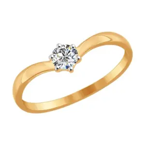Кольцо Sokolov и Diamant золото 81010211 (Sokolov и Diamant, Россия)