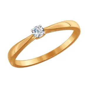 Кольцо Sokolov и Diamant золото 81010241 (Sokolov и Diamant, Россия)