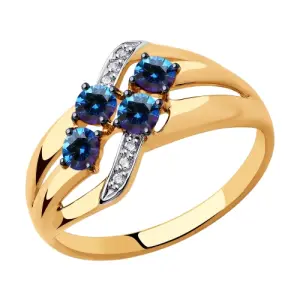Кольцо Sokolov и Diamant золото 81010450 (Sokolov и Diamant, Россия)